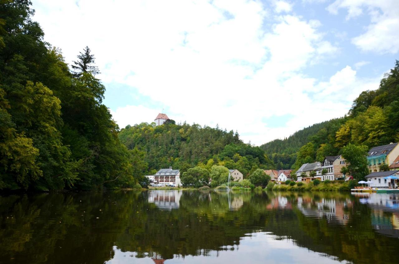 Hotel Am Schlossberg Ziegenrück Dış mekan fotoğraf