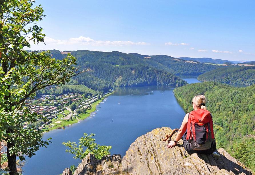 Hotel Am Schlossberg Ziegenrück Dış mekan fotoğraf
